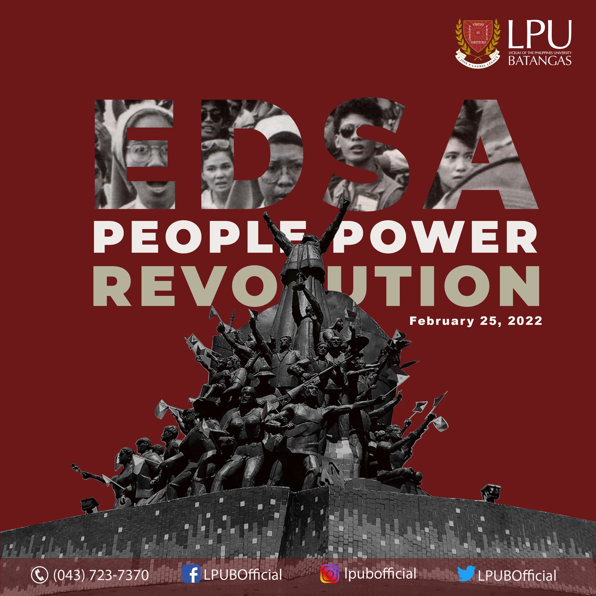 EDSA People Power Revolution Anniversary Lyceum of the Philippines