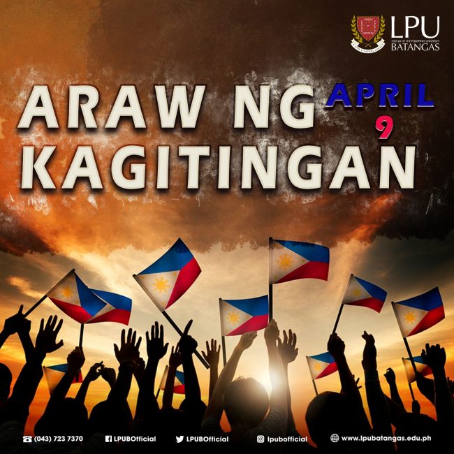 Araw Ng Kagitingan Archives - Lyceum Of The Philippines University 