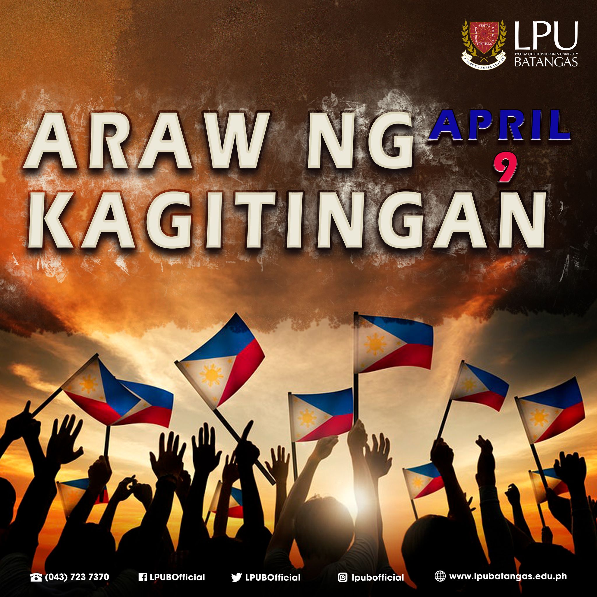Araw Ng Kagitingan Lyceum Of The Philippines University Batangas 1226
