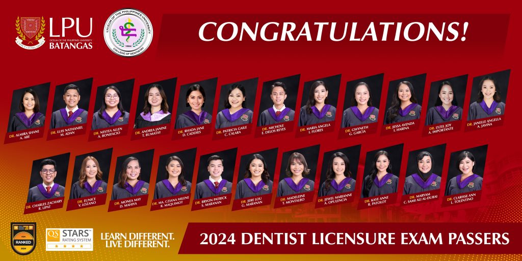 2024 Dentist Licensure Exam Passers